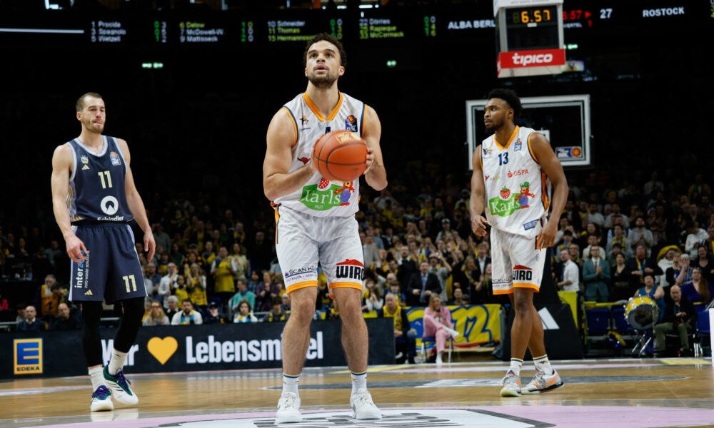 Alba Berlin gegen Rostock Seawolves