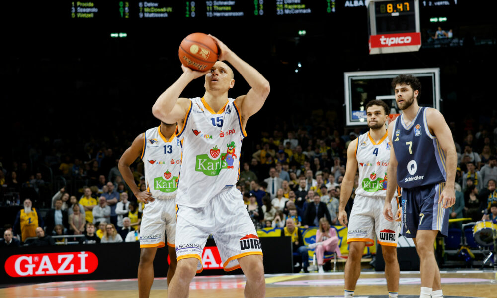 Alba Berlin gegen Rostock Seawolves