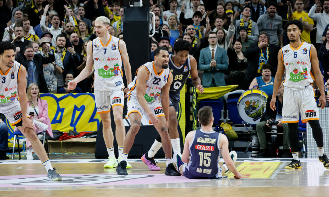 Alba Berlin gegen Rostock Seawolves