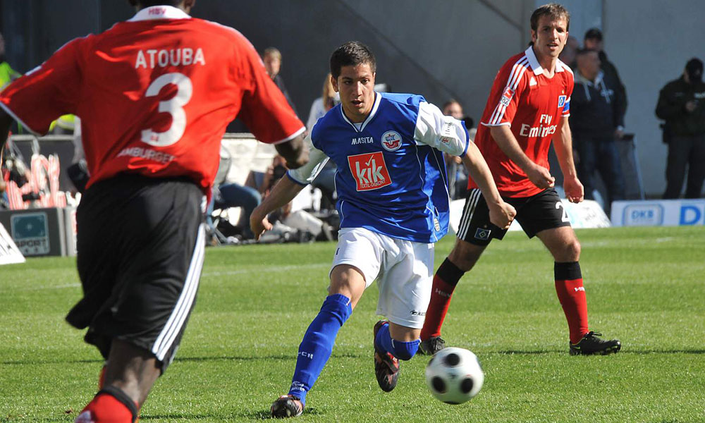 Amir Shapourzadeh spielte mit Hansa Rostock in der Bundesliga