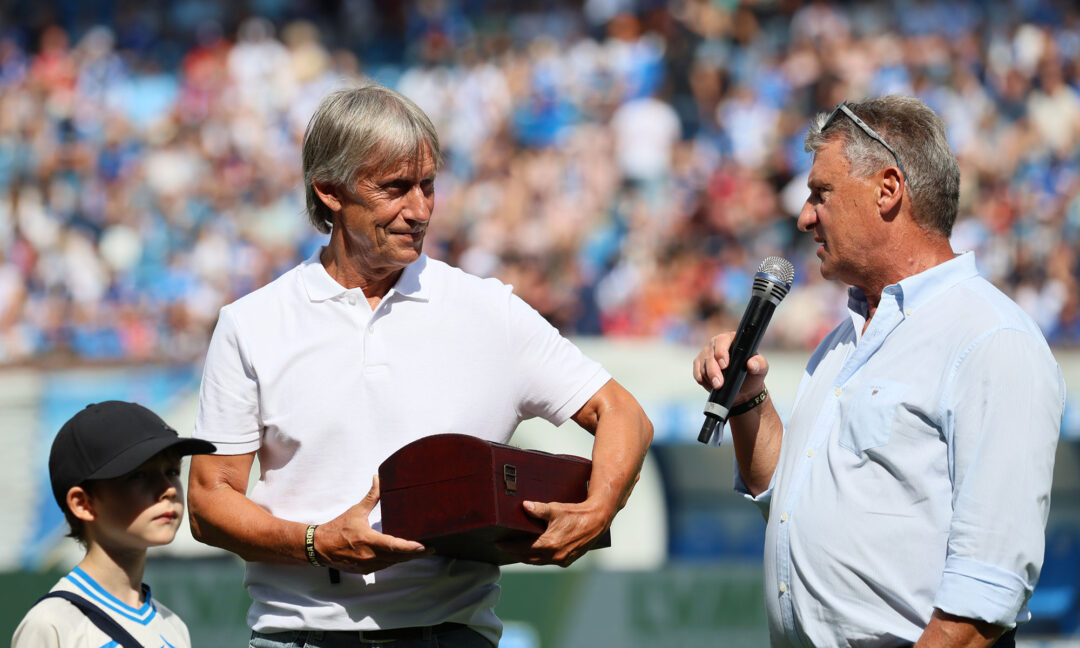 Verabschiedung von Axel Schulz im Ostseestadion