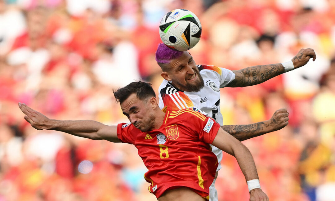 EM-Viertelfinale zwischen Deutschland und Spanien