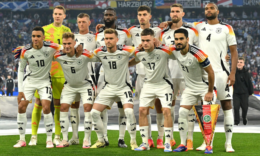 DFB-Team beim Eröffnungsspiel gegen Schottland in München