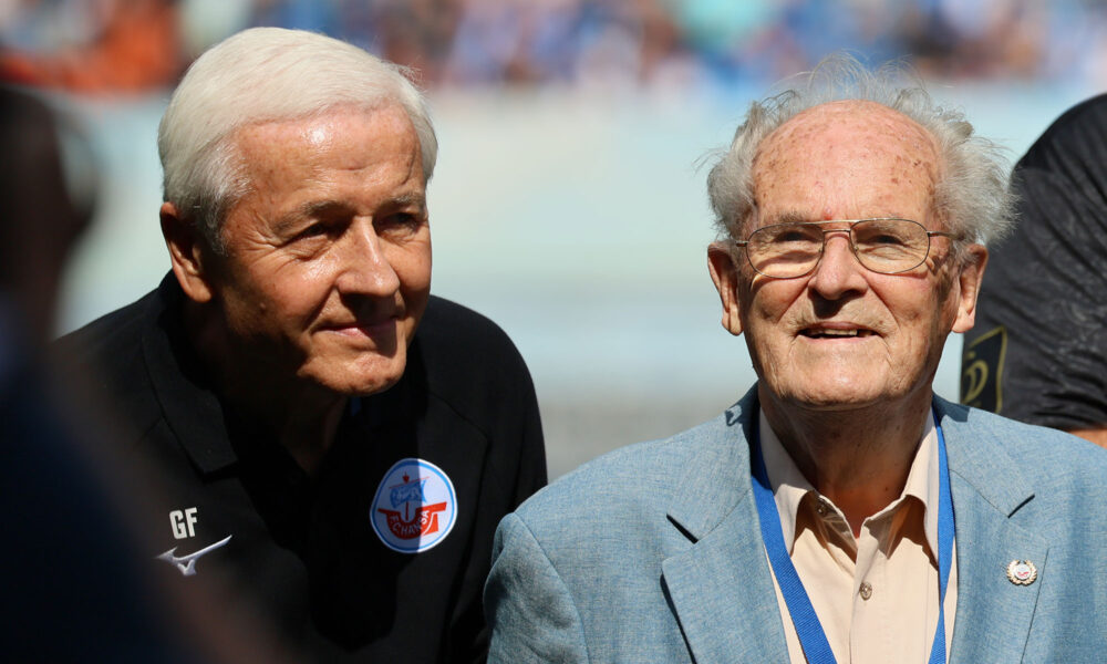Günter Fett und Prof. Dr. Horst Klinkmann