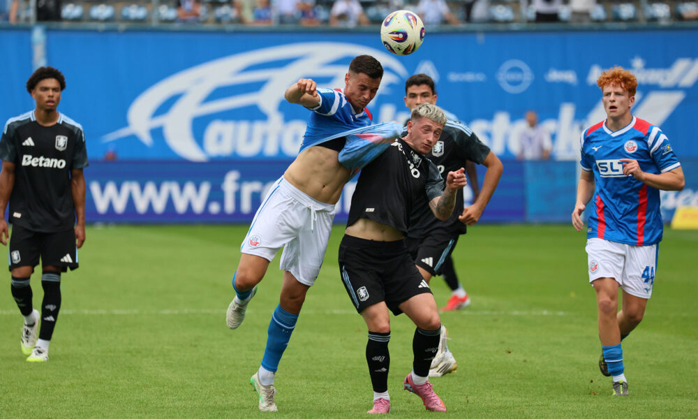 Hansa Rostock gegen Aston Villa