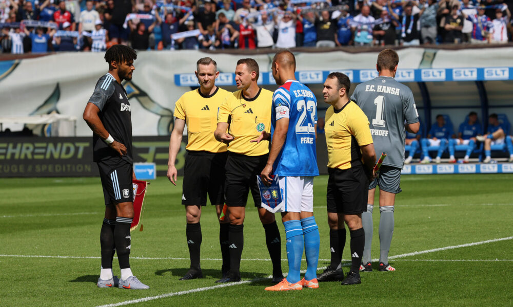 Hansa Rostock gegen Aston Villa