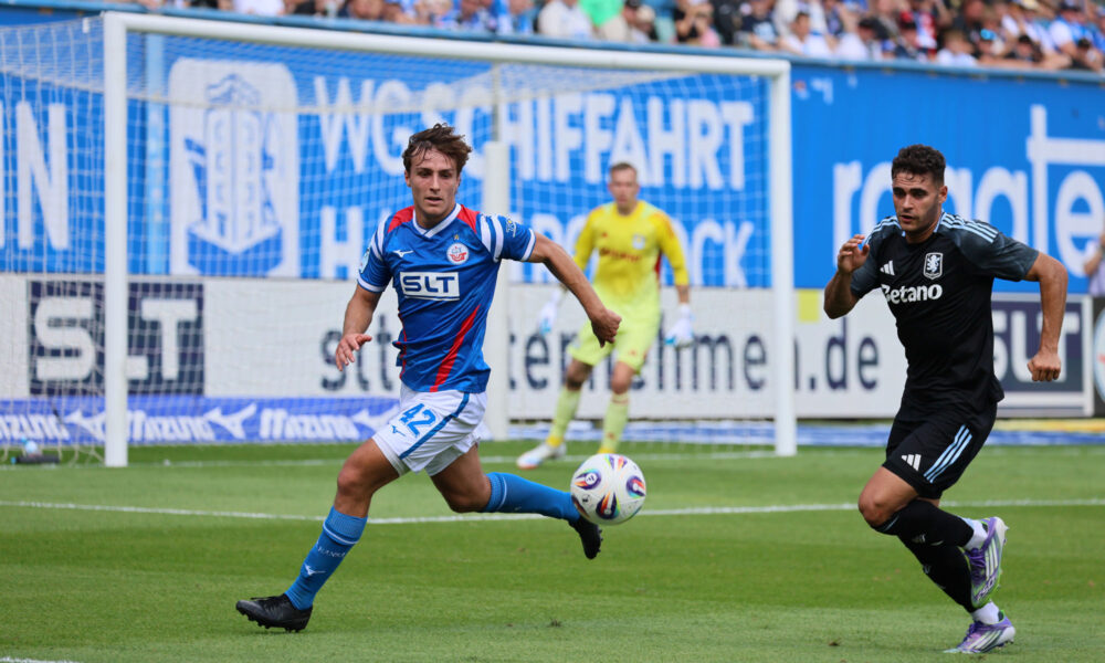 Hansa Rostock gegen Aston Villa