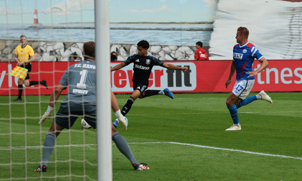 Hansa Rostock gegen Aston Villa