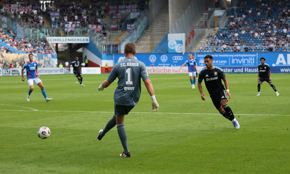 Hansa Rostock gegen Aston Villa