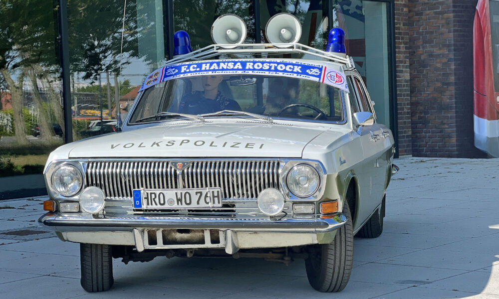 Volkspolizei bei der Hansa-Ausstellung 2025