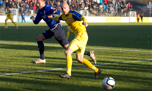 Hansa Rostock verpflichtete in der Winterpause den schwedeischen Angreifer Freddy Borg. Foto: Sebastian Ahrens