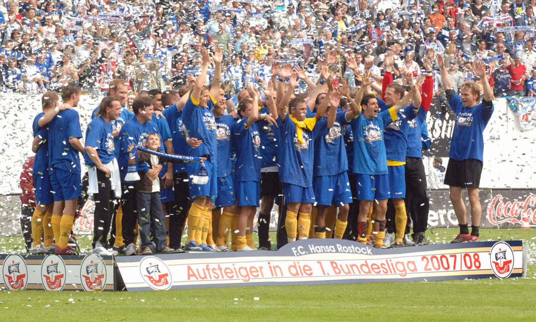 Bundesliga-Aufstieg 2007 von Hansa Rostock
