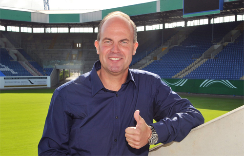 3. Liga: Marc Fascher ist neuer Cheftrainer beim FC Hansa Rostock und ersetzt Wolfgang Wolf im Amt. Foto: Joachim Kloock