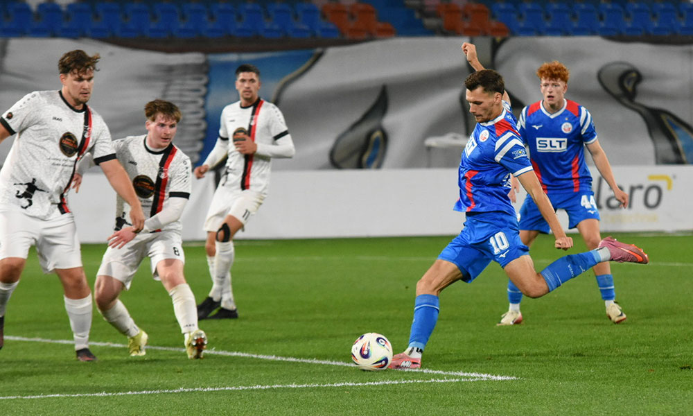 Hansa Rostock siegt im Landespokal deutlich gegen den SV 90 Grömin