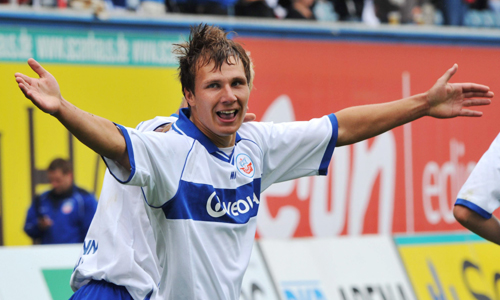 Tobias Jänicke bleibt dem FC Hansa Rostock bis 2013 erhalten. Foto: Joachim Kloock