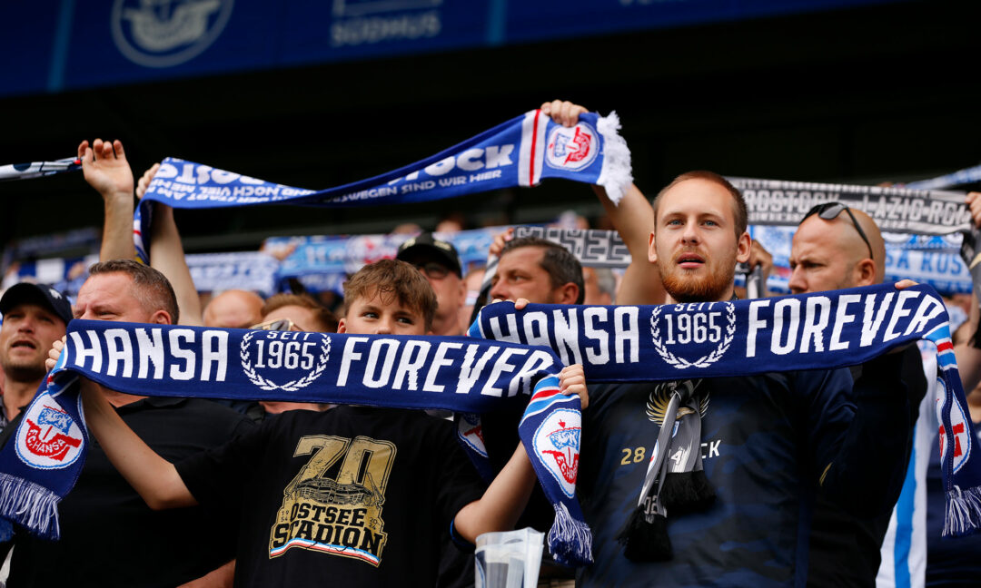 Hansa Rostock gegen Lazio Rom