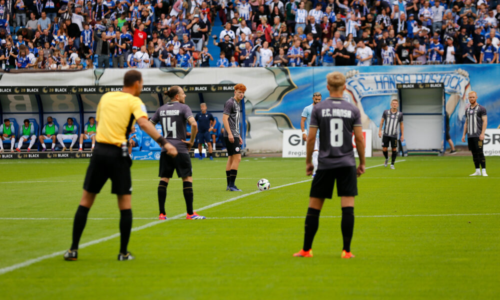 Hansa Rostock gegen Lazio Rom