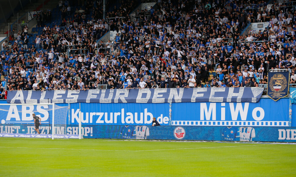 Hansa Rostock gegen Lazio Rom