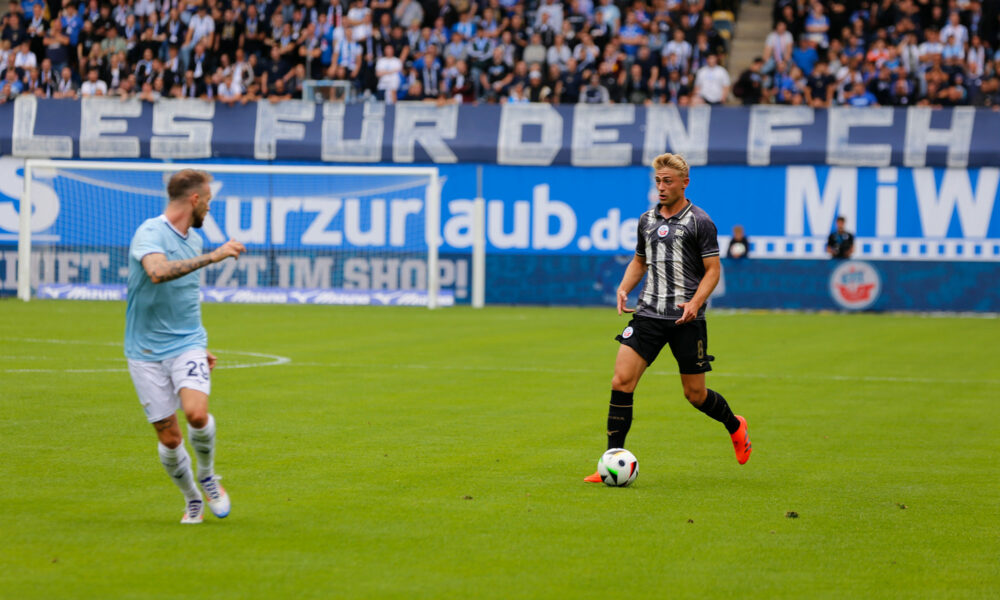 Hansa Rostock gegen Lazio Rom