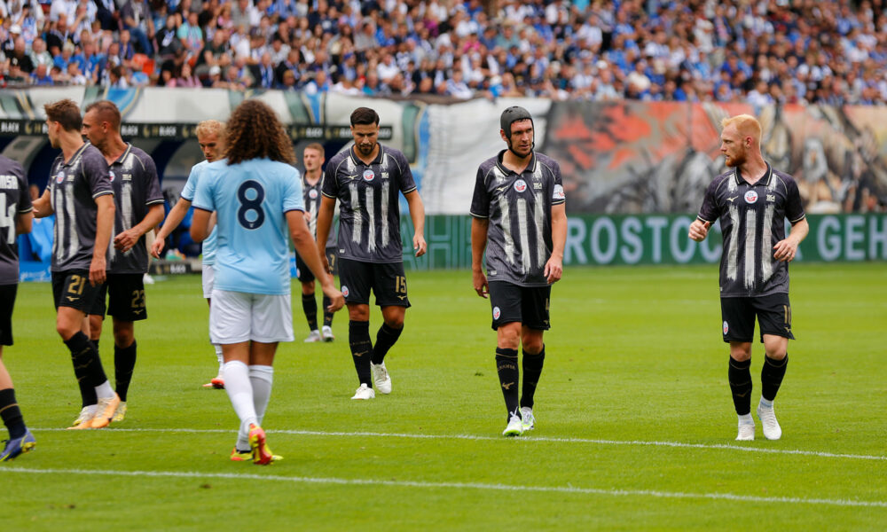 Hansa Rostock gegen Lazio Rom