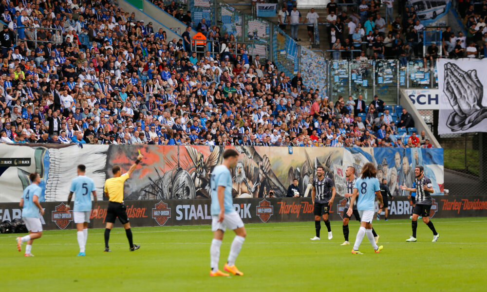 Hansa Rostock gegen Lazio Rom