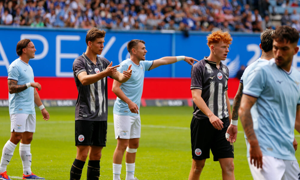 Hansa Rostock gegen Lazio Rom