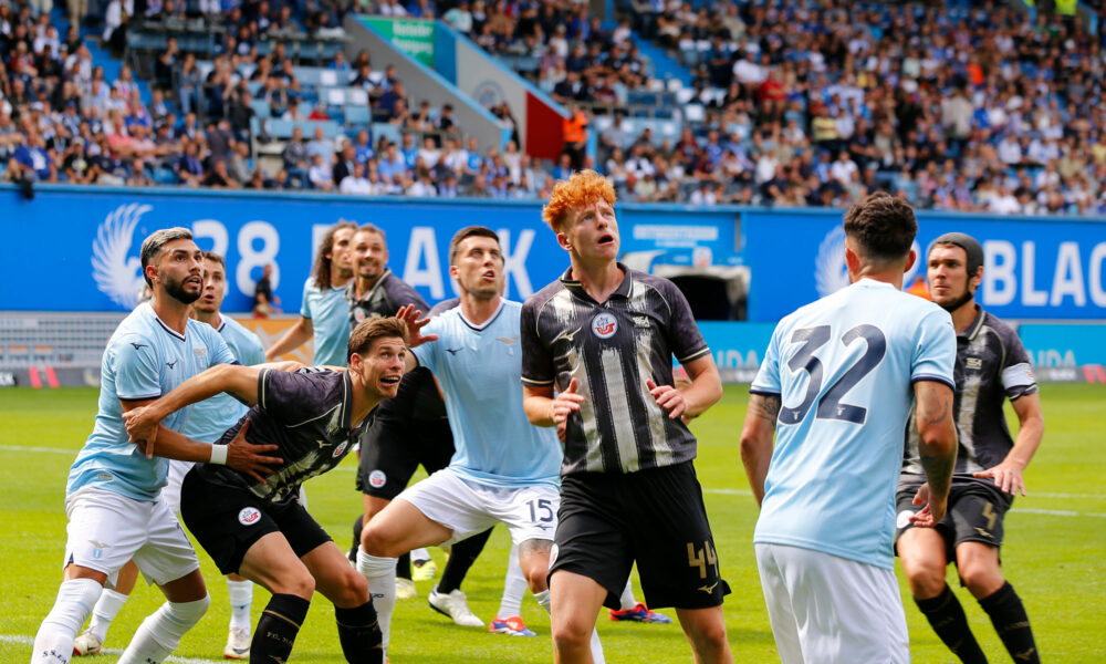 Hansa Rostock gegen Lazio Rom