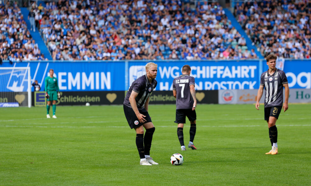 Hansa Rostock gegen Lazio Rom