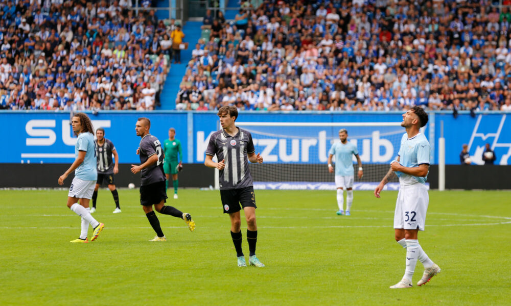 Hansa Rostock gegen Lazio Rom