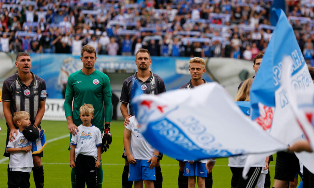 Hansa Rostock gegen Lazio Rom