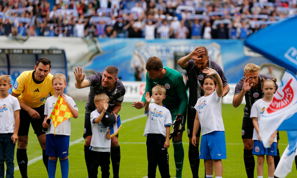 Hansa Rostock gegen Lazio Rom