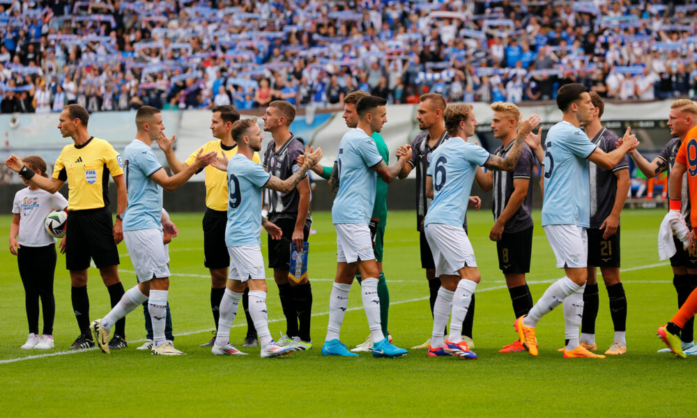 Hansa Rostock gegen Lazio Rom