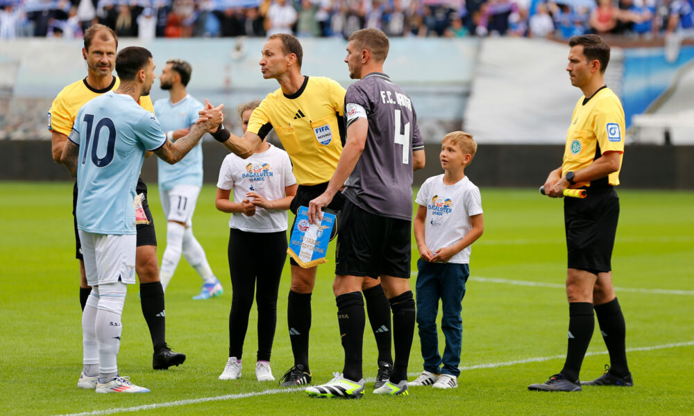 Hansa Rostock gegen Lazio Rom