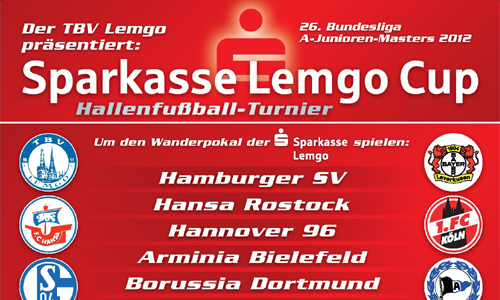 Der A-Junioren Masters in Lemgo ist eines der besten Nachwuchsturniere in Deutschland. Foto: tbv-lemgo-fussball.de