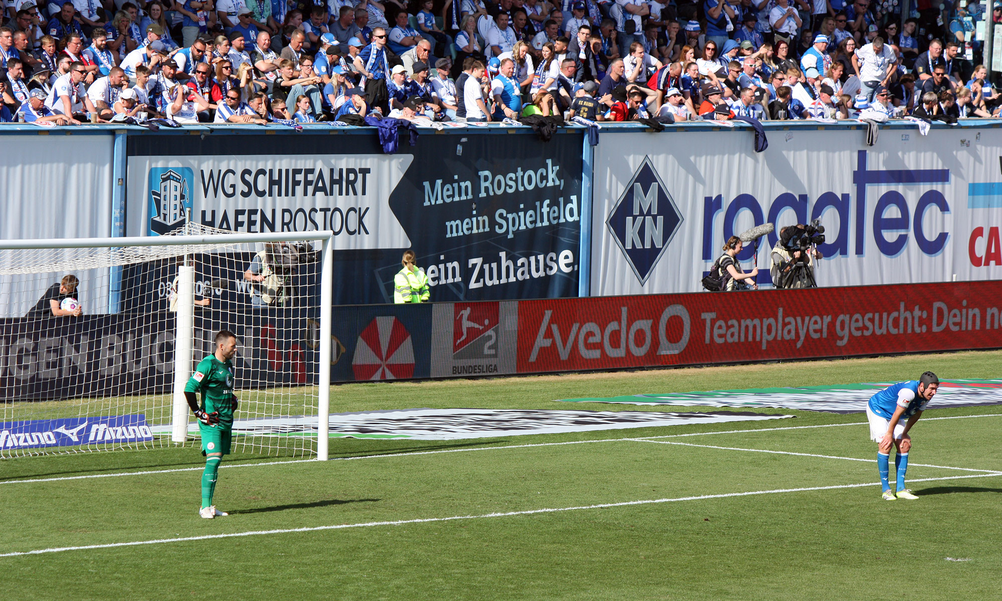 Hansa Rostock unterliegt dem SC Paderborn im Ostseestadion