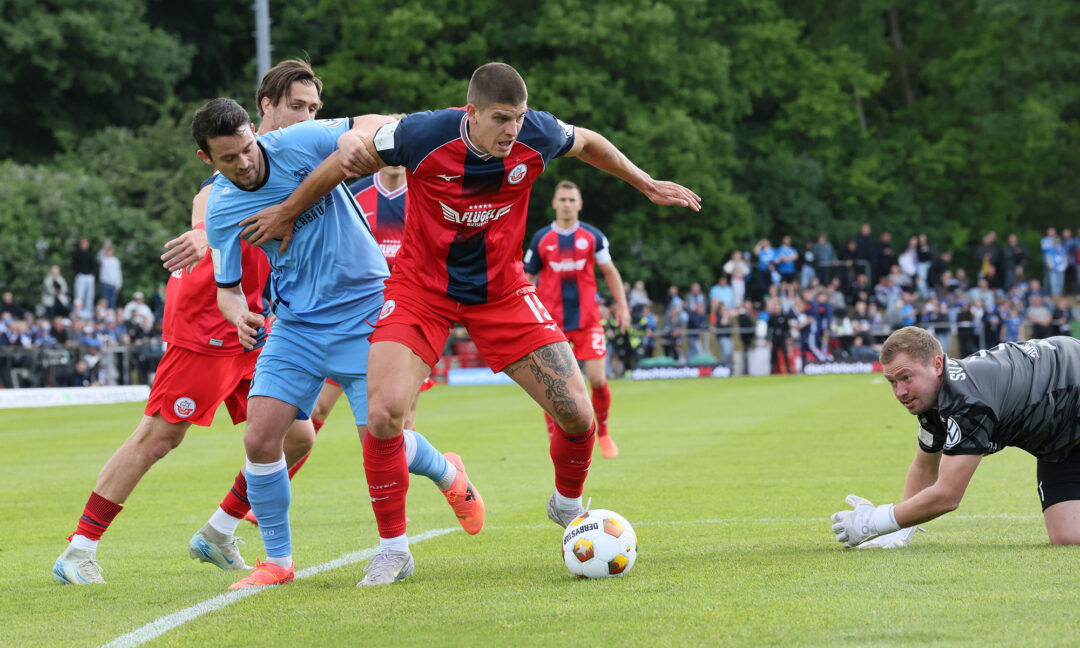 Landespokalfinale FC Hansa Rostock gegen SV Pastow
