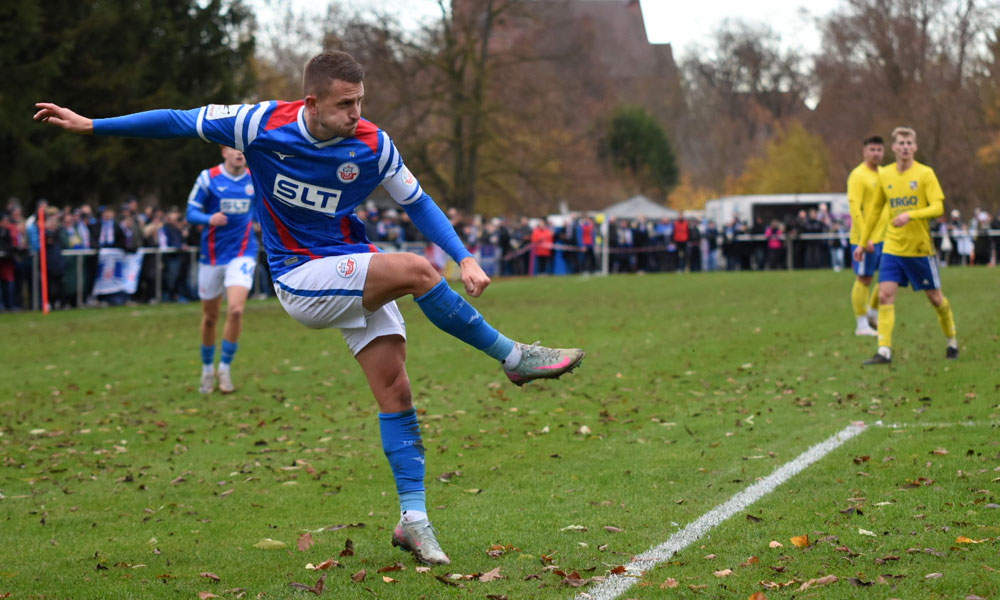 Hansa Rostock im Landespokal gegen den Penzliner SV
