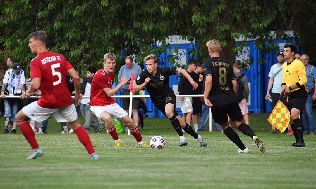 Felix Ruschke im Hansa-Testspiel gegen den Rostocker FC