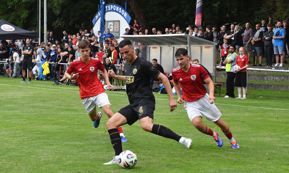 Kenan Fatkič im Hansa-Testspiel gegen den Rostocker FC