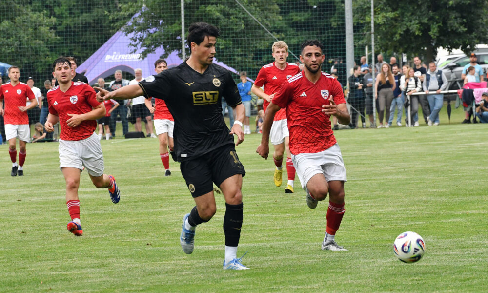 Ahmed Gürleyen im Hansa-Testspiel gegen den Rostocker FC