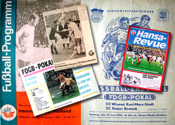 Hansa-Sammler Ulf Hunger besitzt circa 5.300 Fußball-Programmhefte und 2.200 Eintrittskarten.