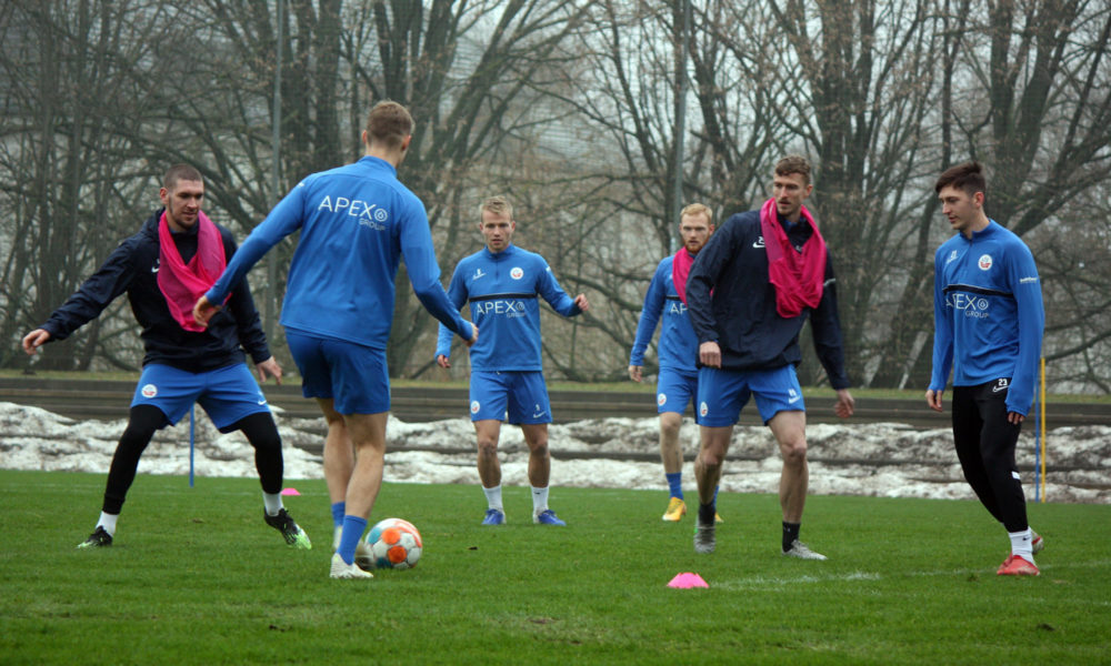 Training von Hansa Rostock