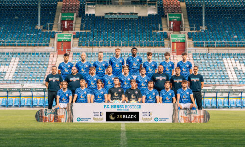 Mannschaftsfoto des FC Hansa Rostock II 2022/2023