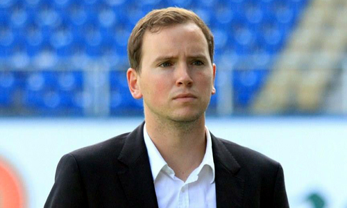Lozenz Kubitz ist seit 2010 Pressesprecher des FC Hansa Rostock. Foto: FC Hansa Rostock