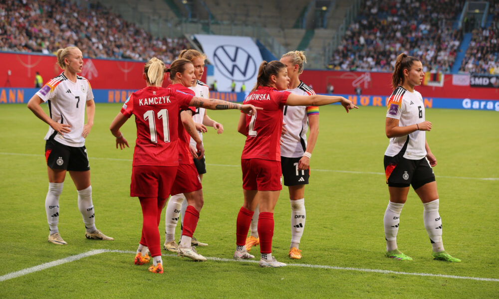 Länderspiel Deutschland gegen Polen in Rostock
