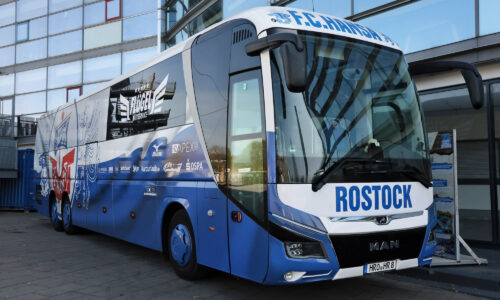 Hansa Rostock Mannschaftsbus