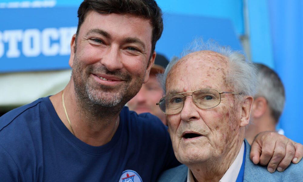 Marteria und Prof. Dr. Horst Klinkmann