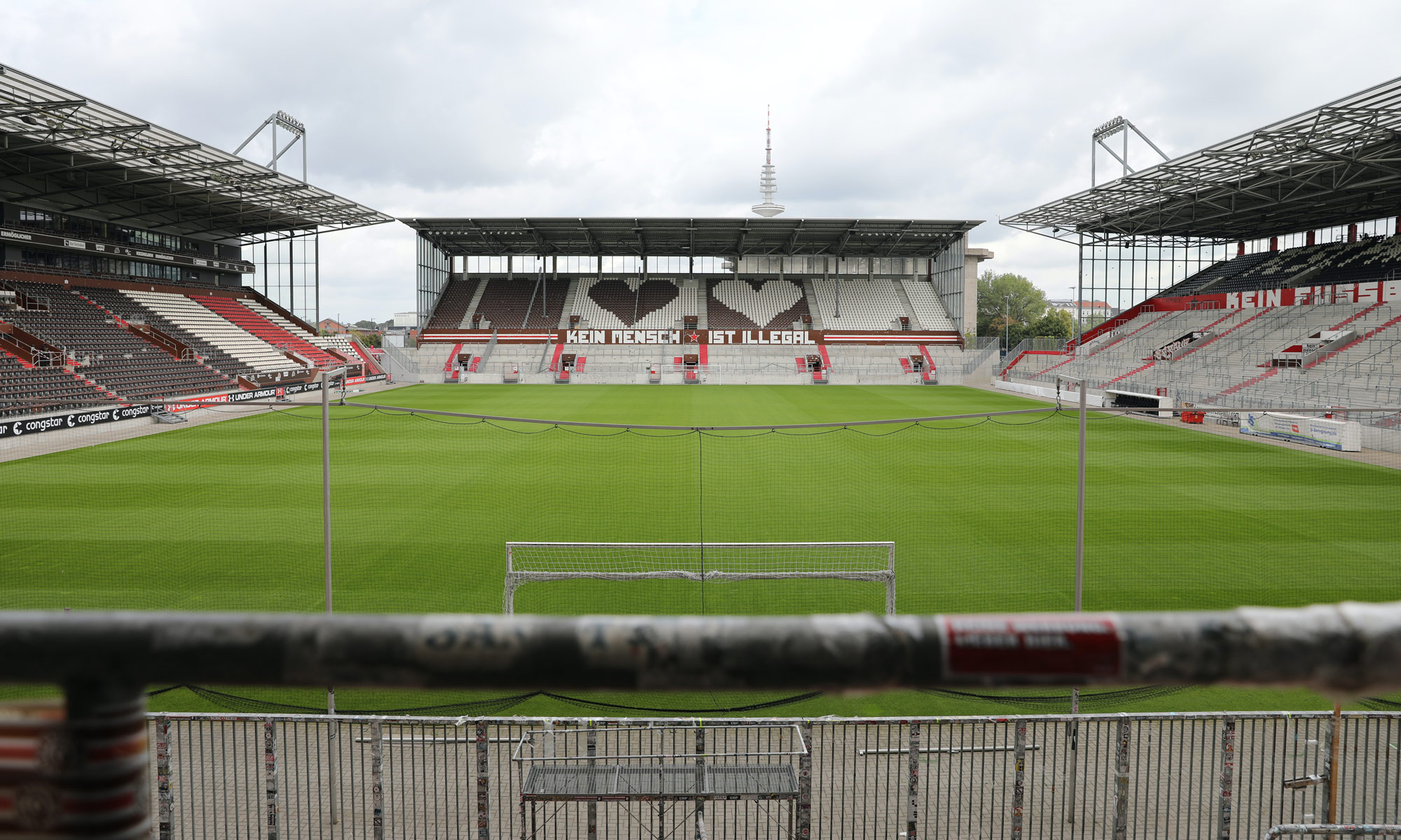 Millerntor-Stadion auf St. Pauli, Hamburg