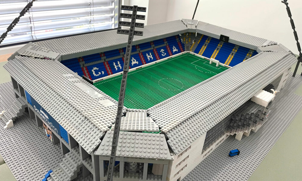 Ostseestadion aus Lego