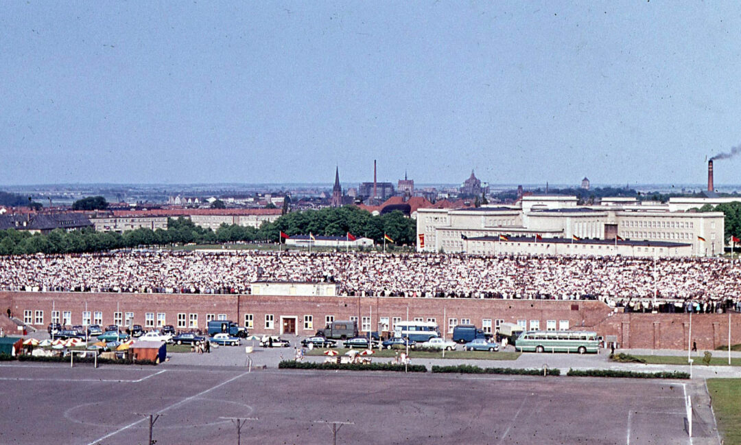 Ostseestadion Rostock in den 1960ern